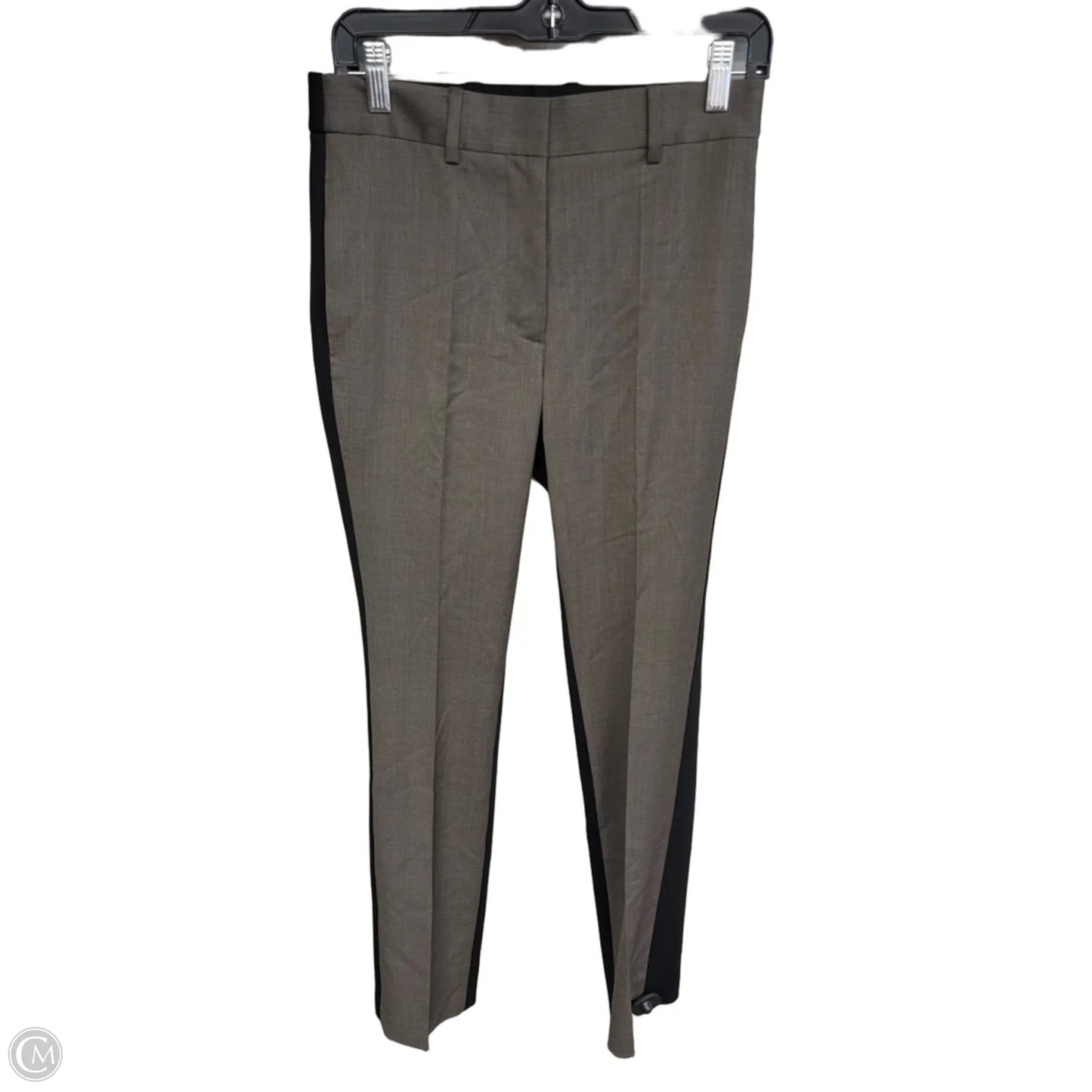 Pants Designer By Helmut Lang In Black & Grey, Size: 2