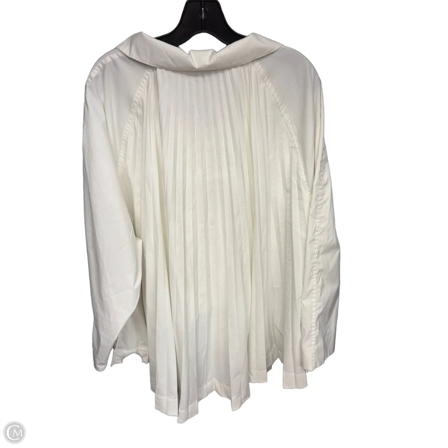 Athletic Jacket By Athleta In White, Size: Xl