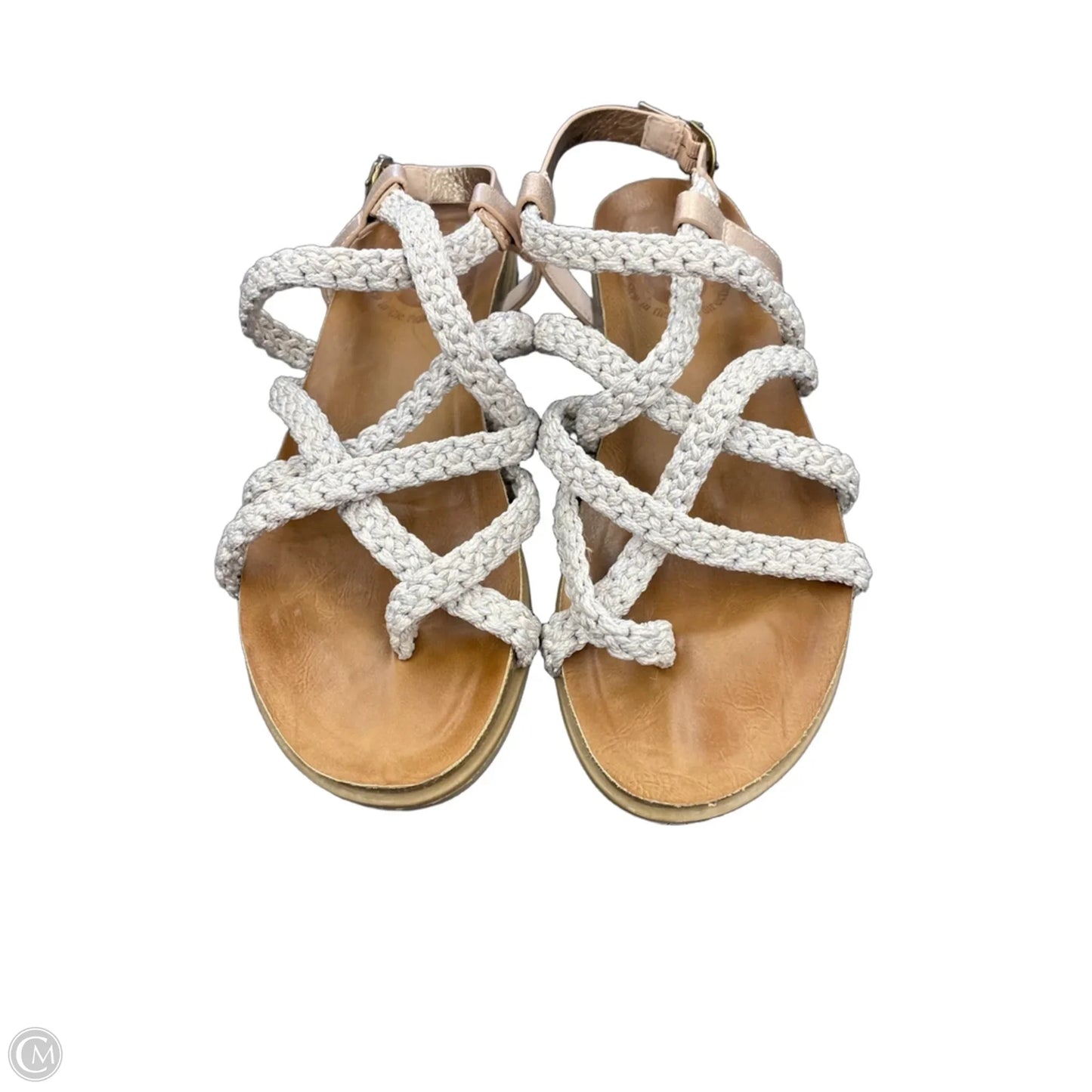 Sandals Flats By Blowfish In Beige, Size: 7.5