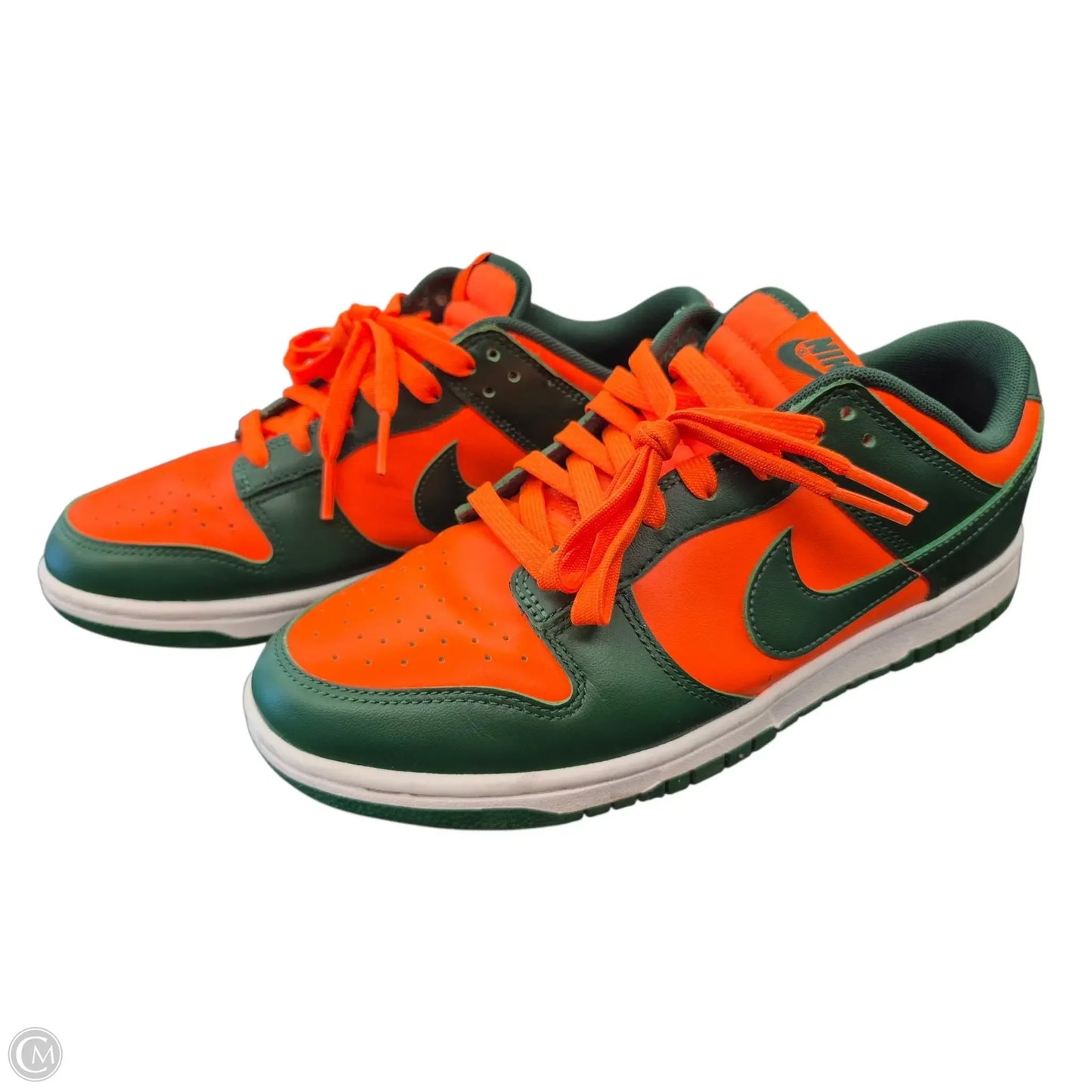 Shoes Athletic By Nike In Green & Orange, Size: 8