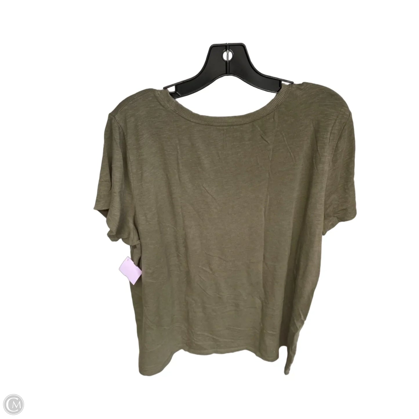 Top Short Sleeve By Torrid In Green & Pink, Size: 2x