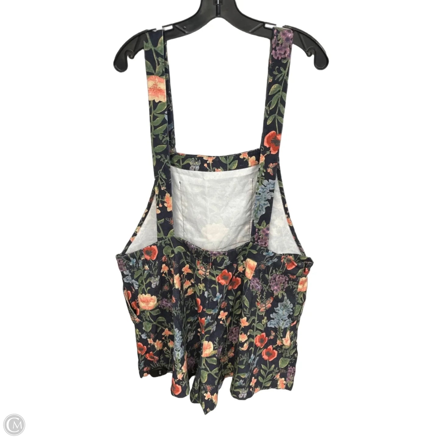 Romper By Cider In Floral Print, Size: 2x