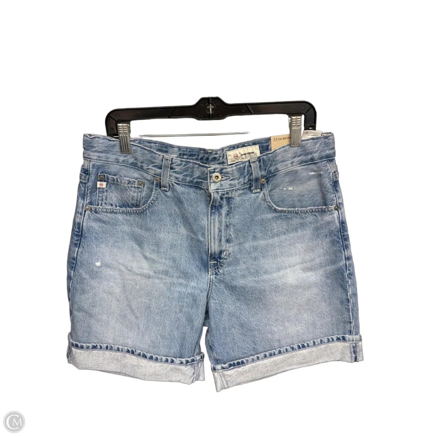 Shorts By Adriano Goldschmied In Blue Denim, Size: 12