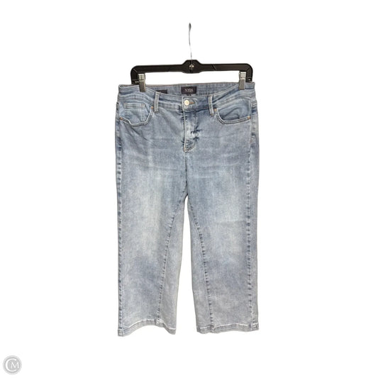 Jeans Wide Leg By Not Your Daughters Jeans In Blue Denim, Size: 8