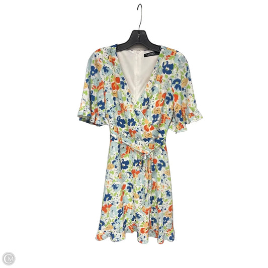 Dress Casual Midi By Lauren By Ralph Lauren In Floral Print, Size: 2