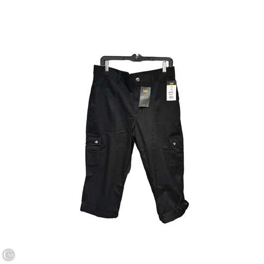 Capris By Lee In Black, Size: 14