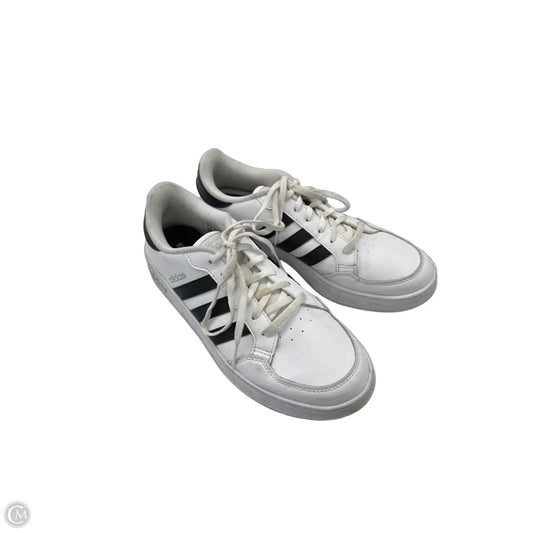 Shoes Sneakers By Adidas In Black & White, Size: 9