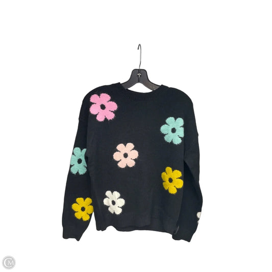 Sweater By Clothes Mentor In Black, Size: S