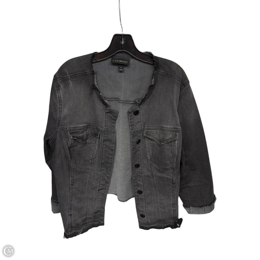 Jacket Shirt By Lane Bryant In Black, Size: 18