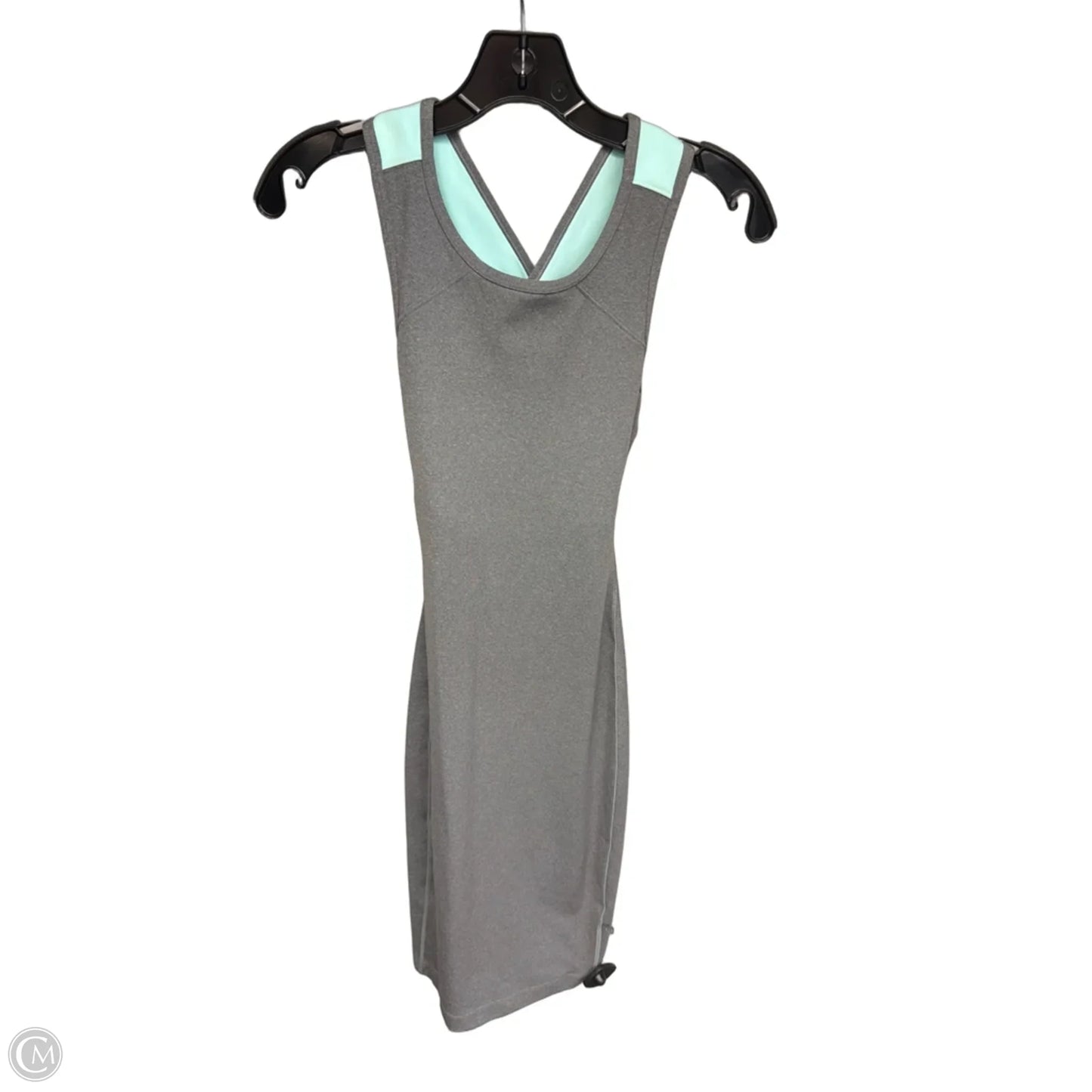 Athletic Dress By Lululemon In Blue & Grey, Size: S