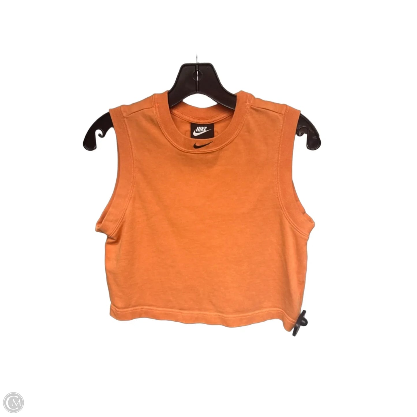 Athletic Tank Top By Nike In Orange, Size: Xs