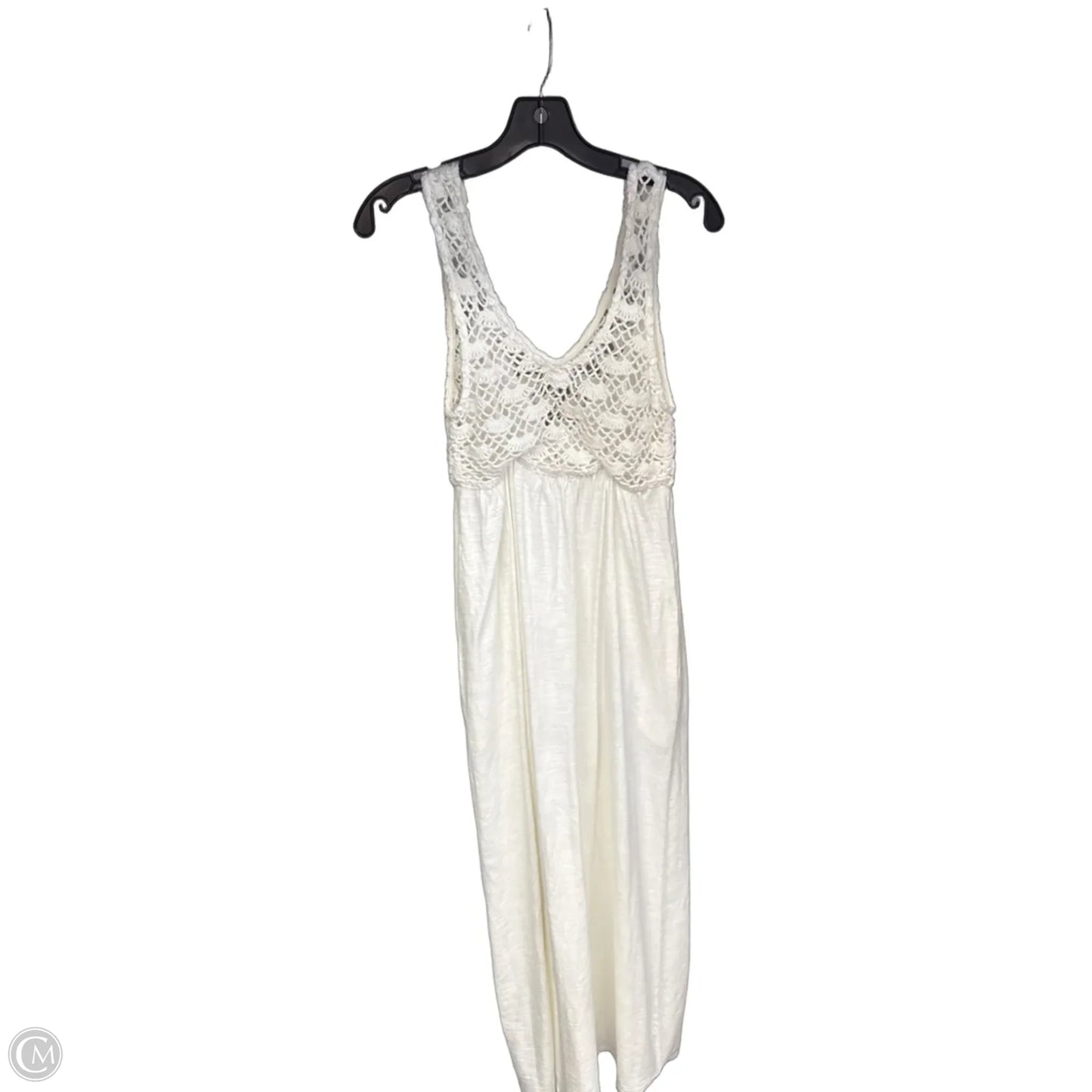 Dress Casual Maxi By Aerie In Cream, Size: S