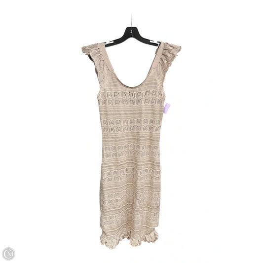 Dress Casual Maxi By Clothes Mentor In Beige, Size: L