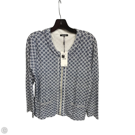 Cardigan By Clothes Mentor In Blue, Size: L