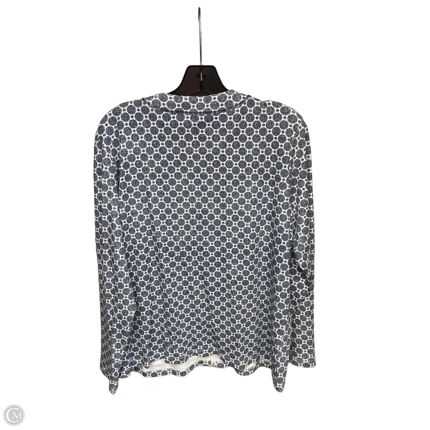 Cardigan By Clothes Mentor In Blue, Size: L