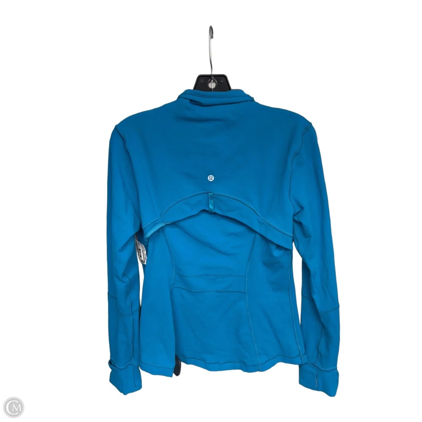 Athletic Jacket By Lululemon In Teal, Size: 10