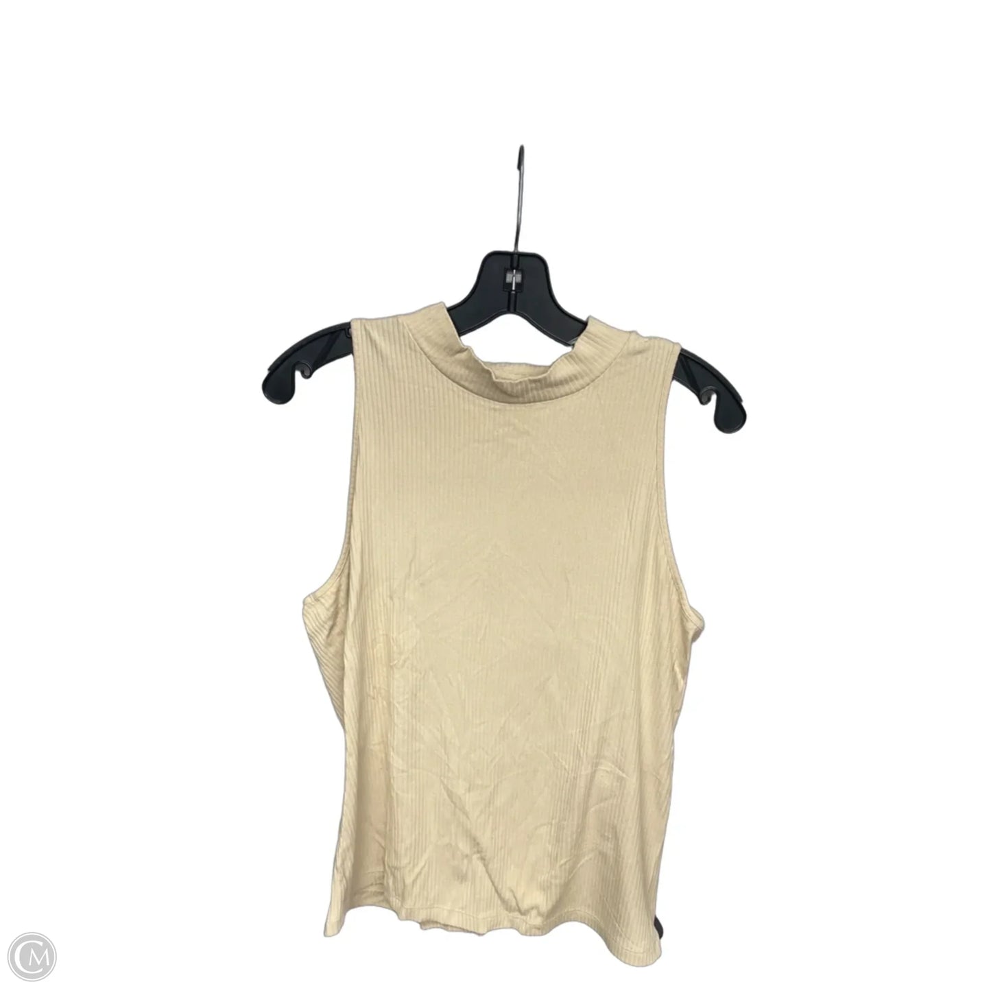 Top Sleeveless By Old Navy In Beige, Size: Xl