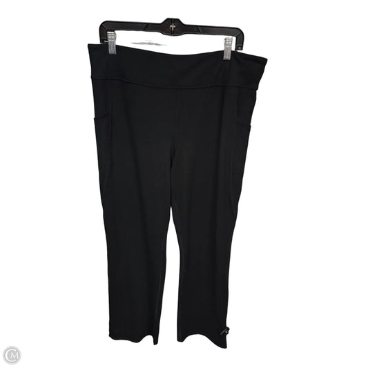Athletic Pants By Pure Jill In Black, Size: L