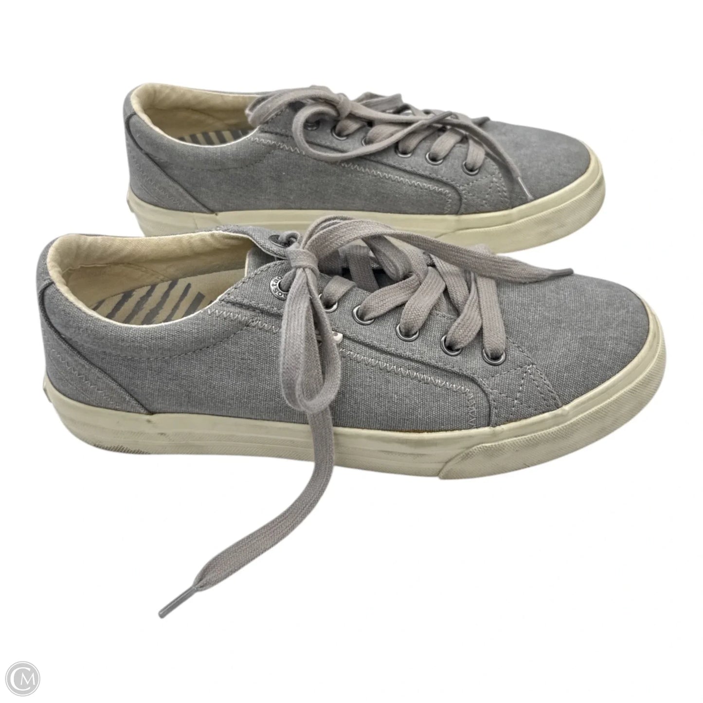Shoes Sneakers By Taos In Grey, Size: 8.5