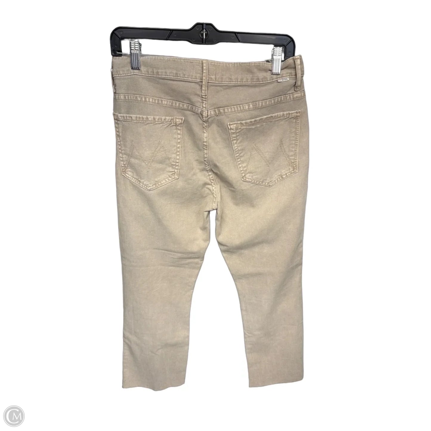 Pants Cropped By Mother In Beige, Size: 30