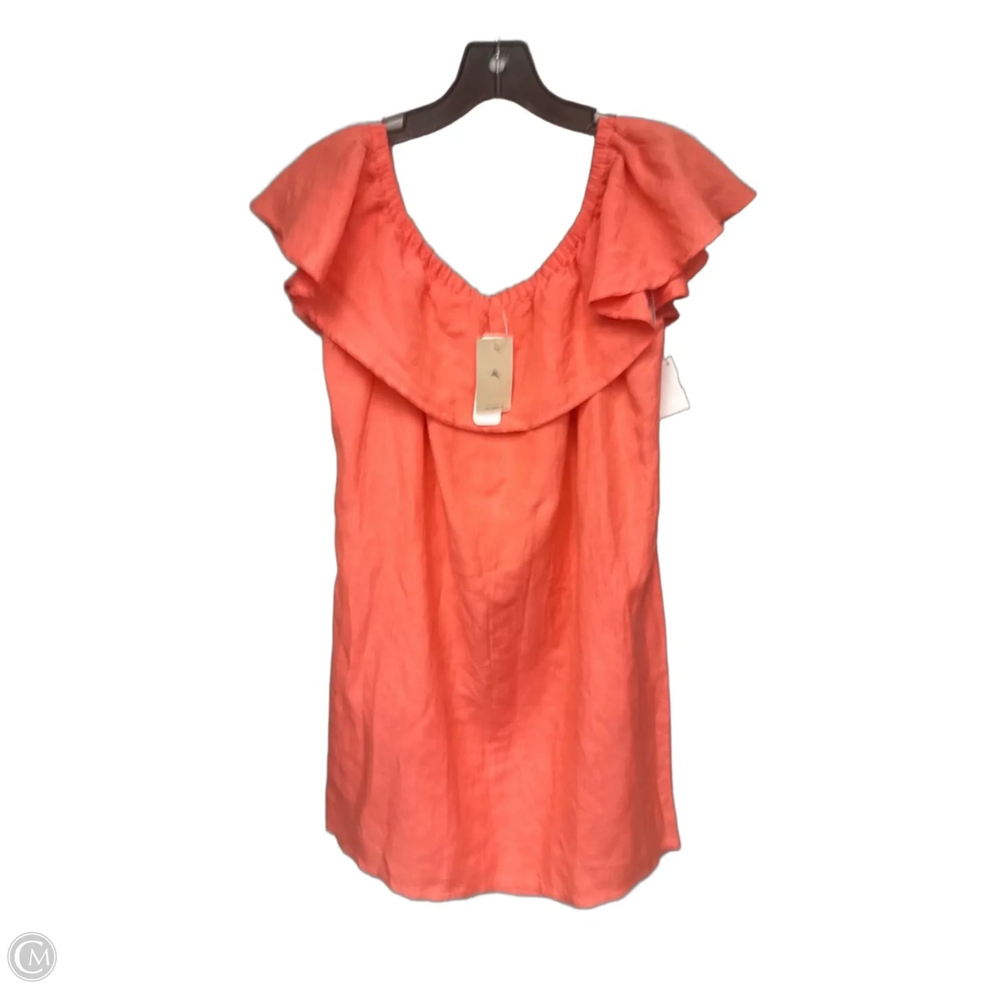Dress Casual Midi By Tommy Bahama In Orange, Size: M