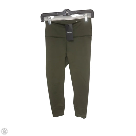 Athletic Leggings By Fabletics In Green, Size: S