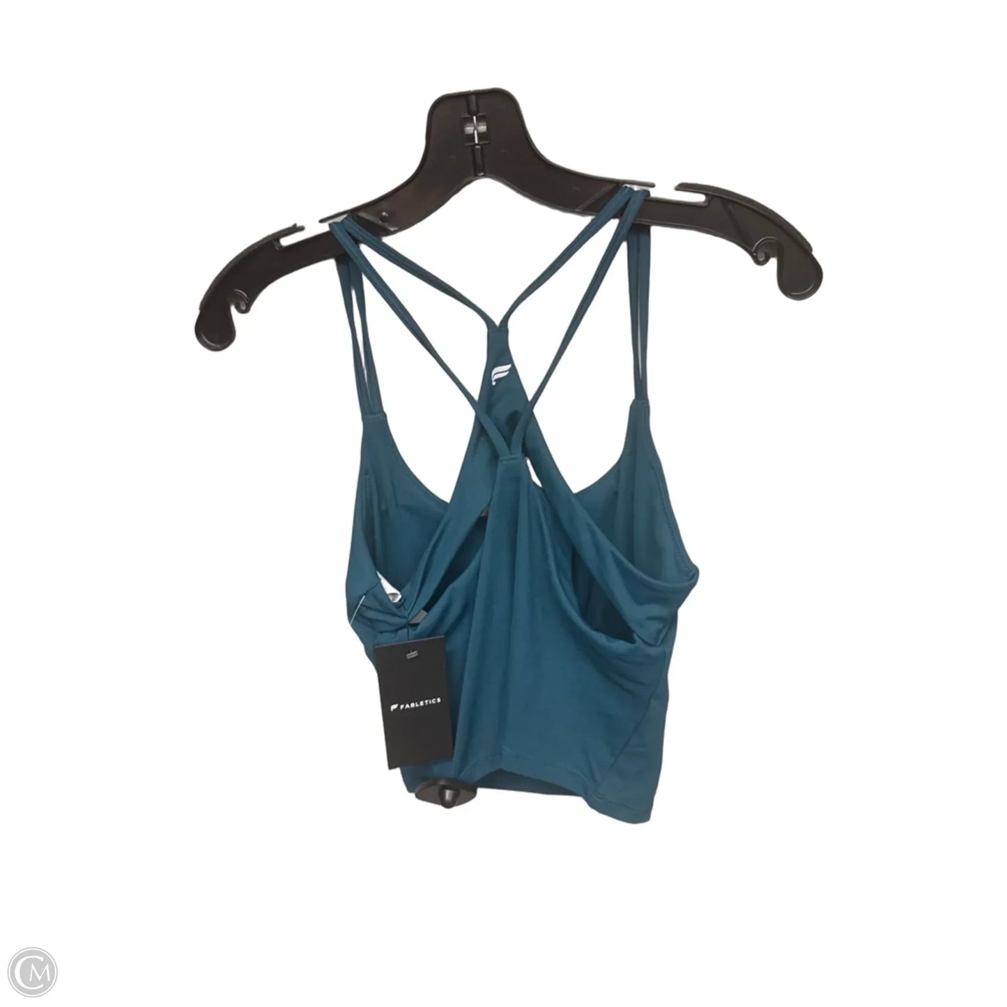 Athletic Tank Top By Fabletics In Teal, Size: S