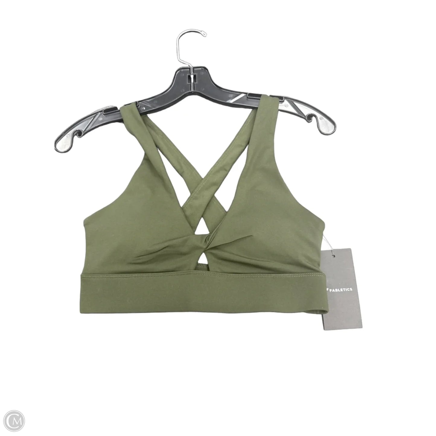 Athletic Bra By Fabletics In Green, Size: S