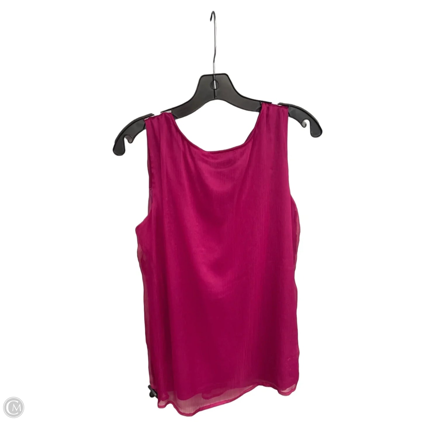 Top Sleeveless By New York And Co In Pink, Size: L
