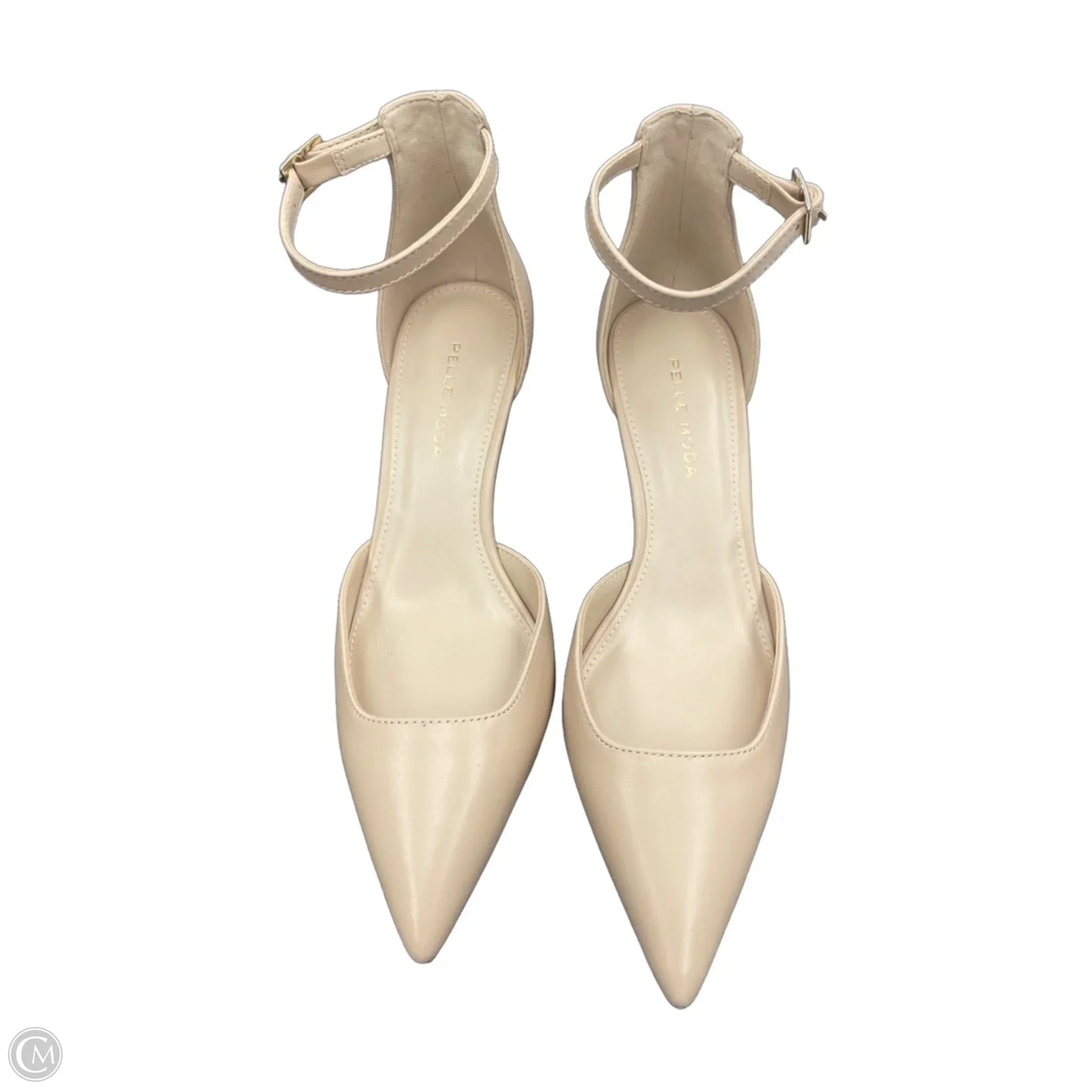 Shoes Heels Kitten By Cmc In Tan, Size: 7.5