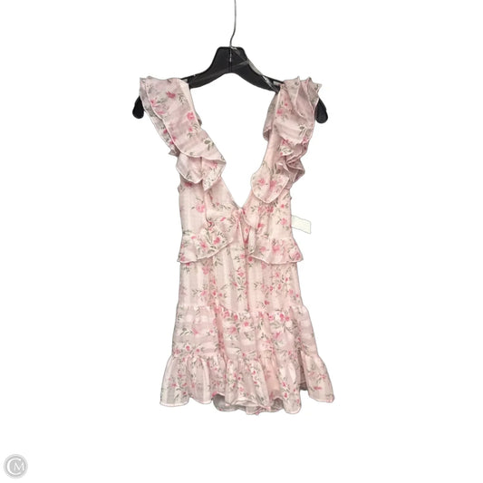 Dress Casual Midi By Trixxi In Pink, Size: S