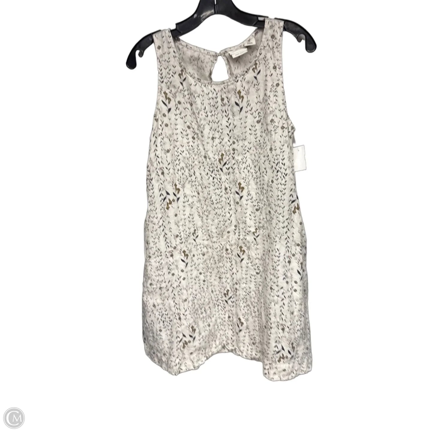 Dress Casual Midi By Rachel Zoe In Tan & White, Size: S
