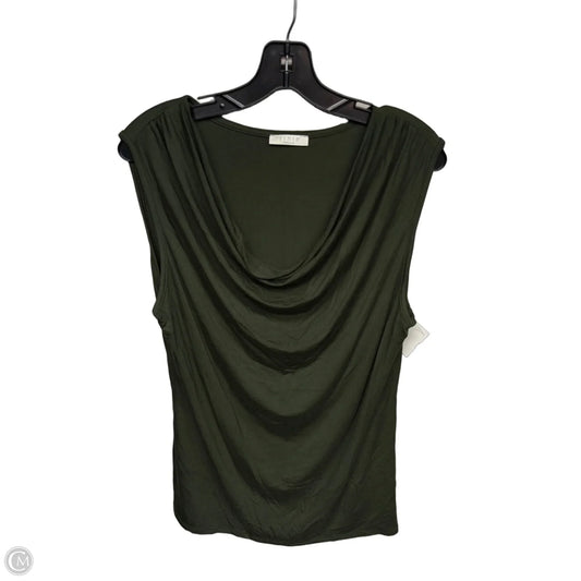 Top Sleeveless By Clothes Mentor In Green, Size: 2x