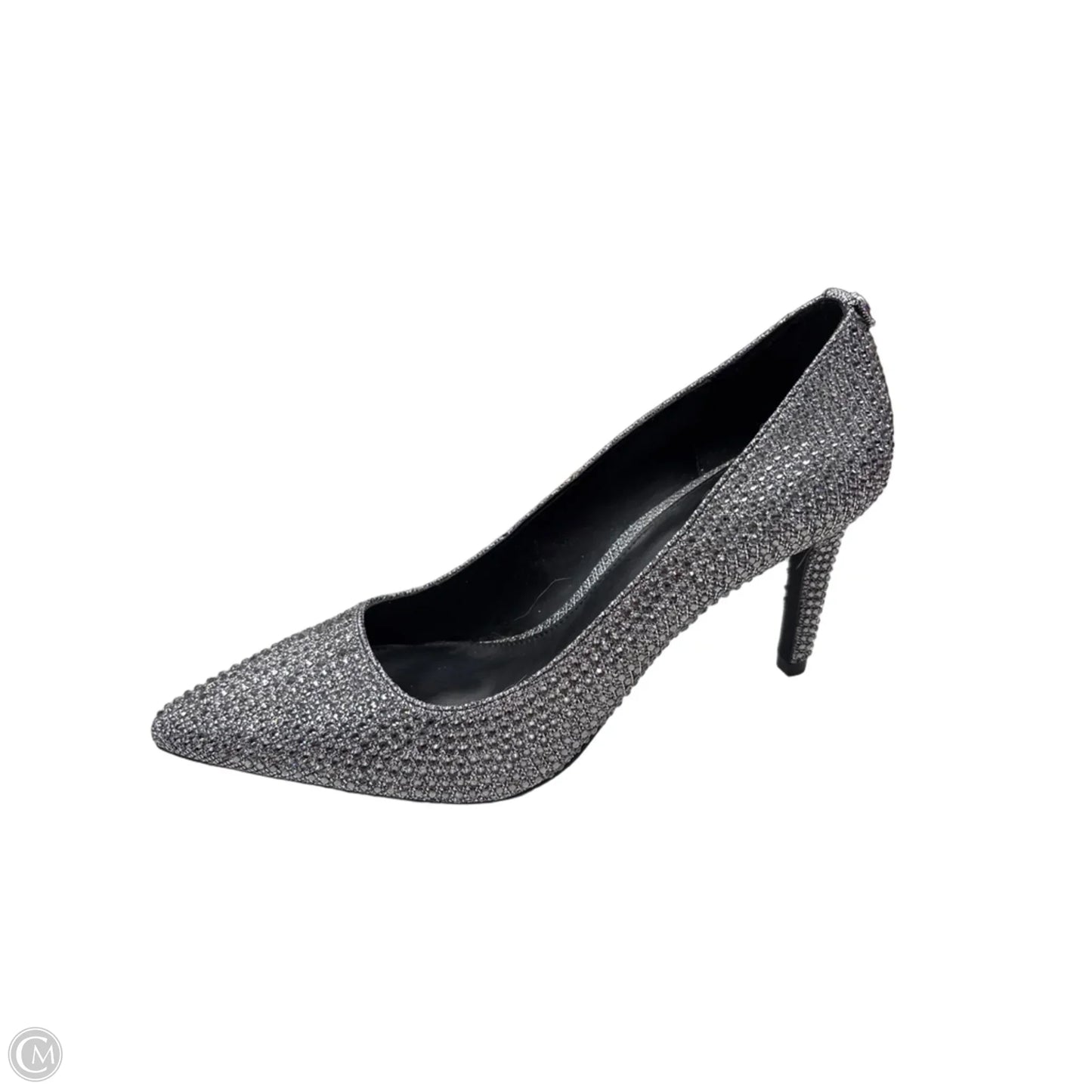 Shoes Heels Stiletto By Michael By Michael Kors In Silver, Size: 9