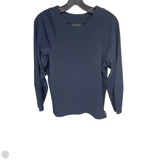 Top Long Sleeve By Banana Republic In Blue, Size: Xs