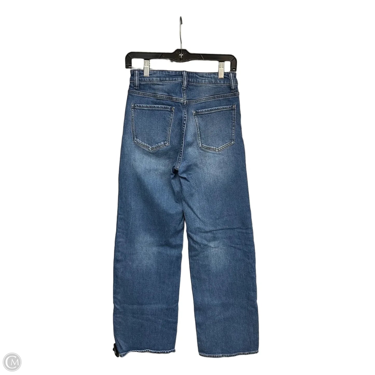 Jeans Straight By Quince In Blue Denim, Size: 4