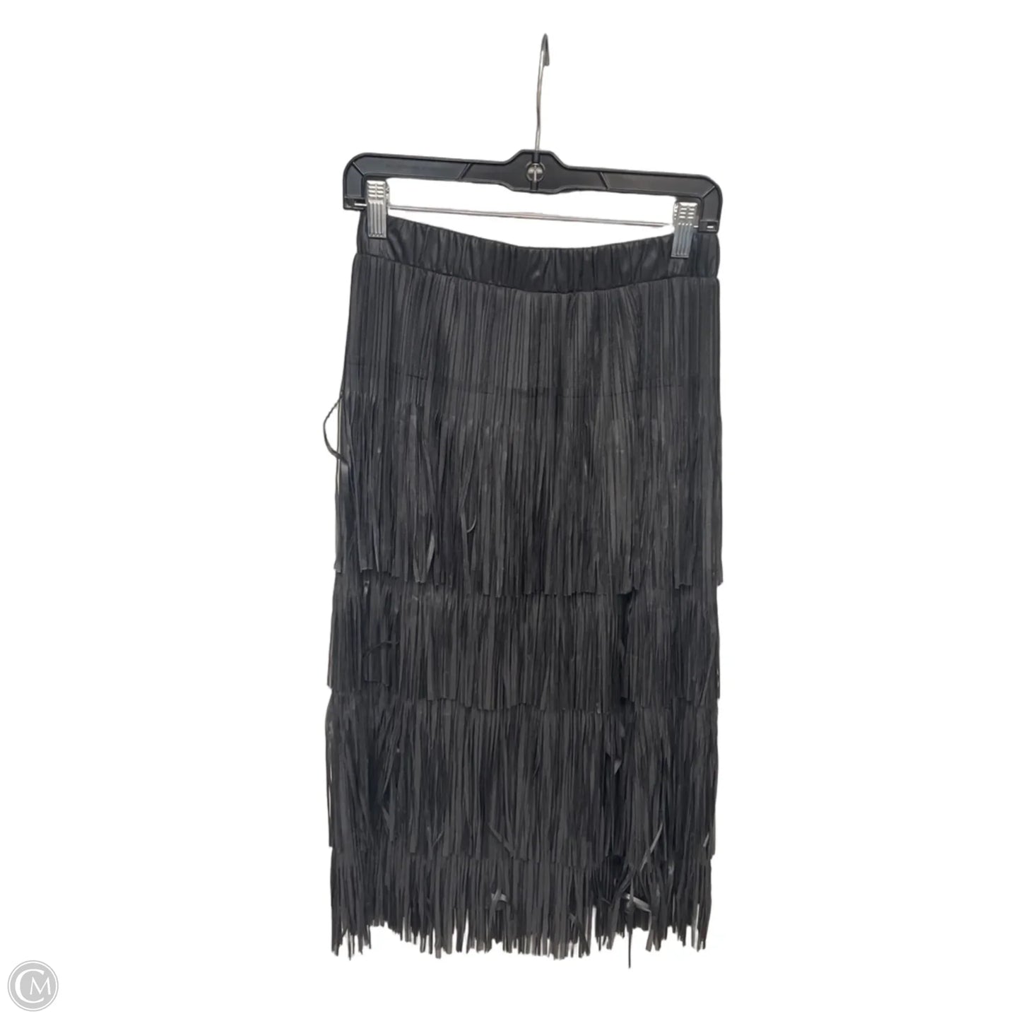 Skirt Midi By Zara In Black, Size: S