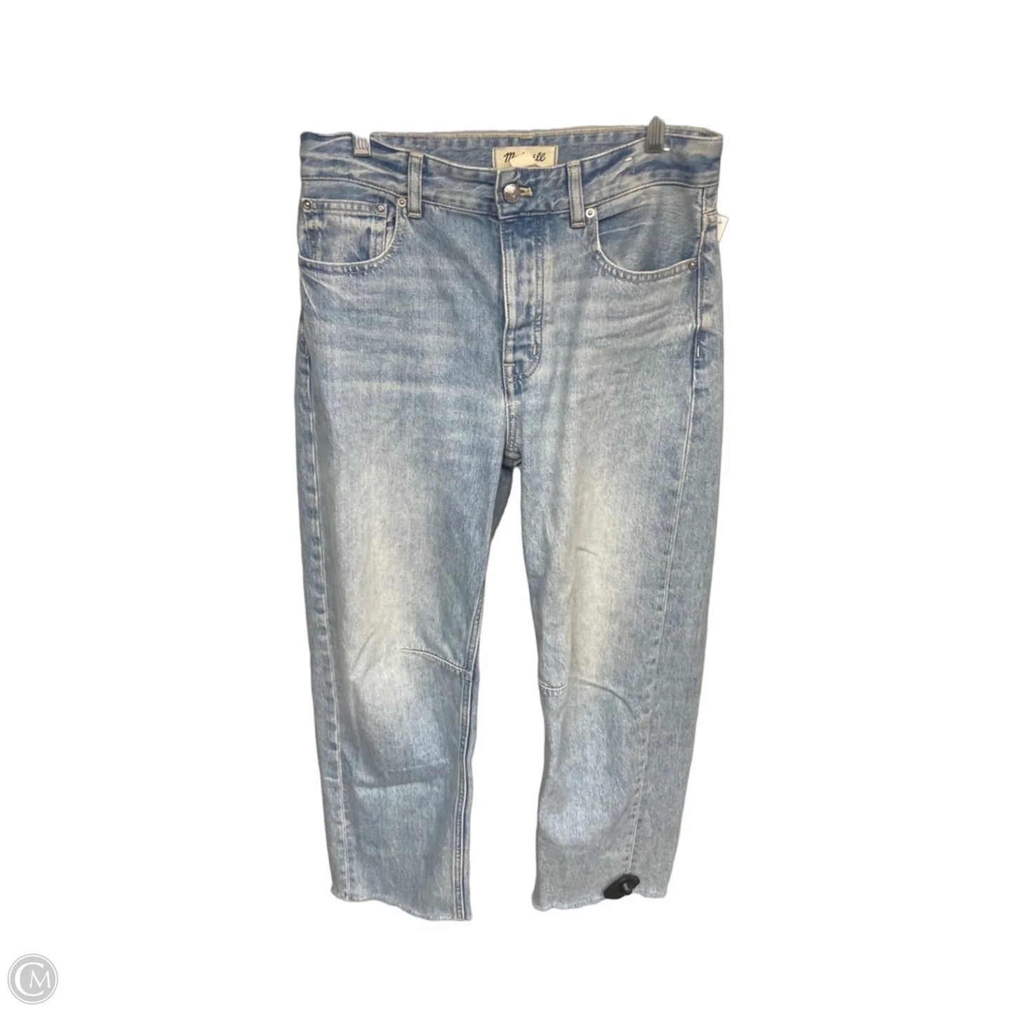 Jeans Straight By Madewell In Blue Denim, Size: Xs