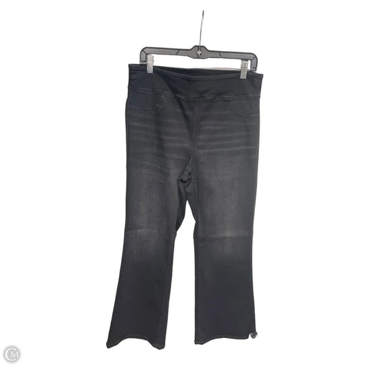 Jeans Flared By American Eagle In Black Denim, Size: Xl