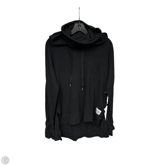 Athletic Top Long Sleeve Hoodie By Calvin Klein Performance In Black, Size: Xl