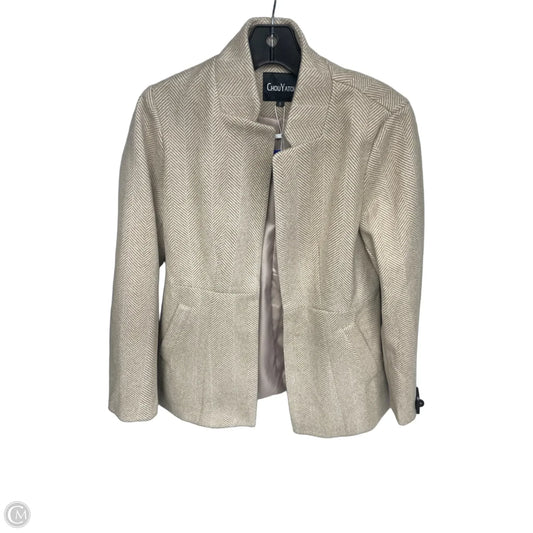 Blazer By Clothes Mentor In Beige, Size: S