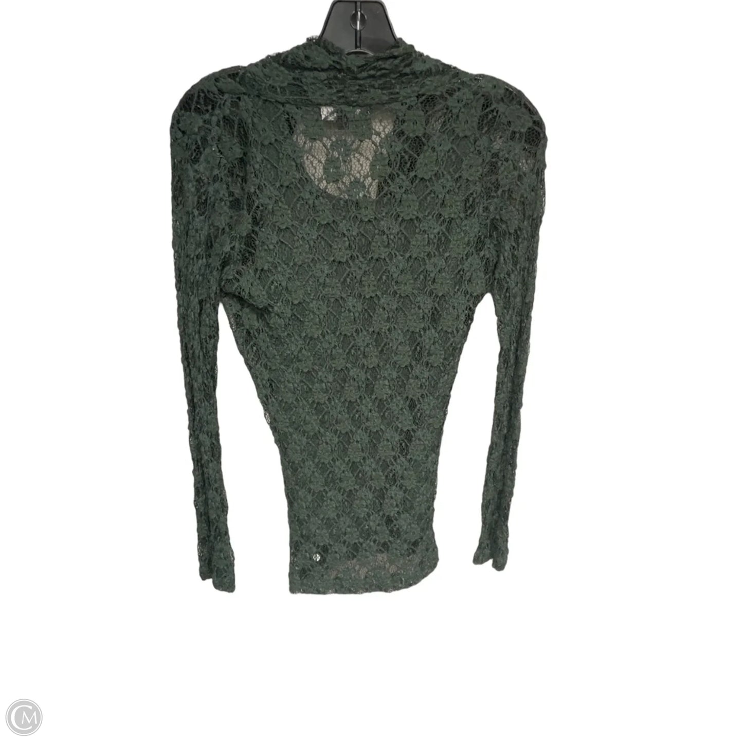 Top 2pc Long Sleeve By Karen Kane In Green, Size: M