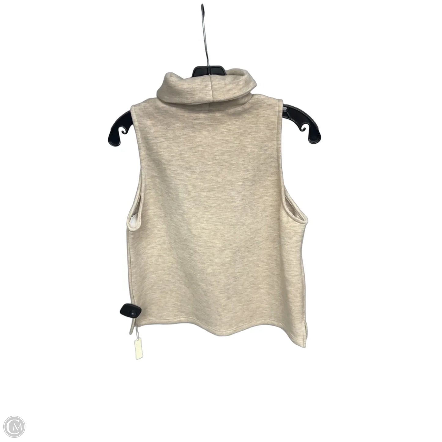 Top Sleeveless By Clothes Mentor In Cream, Size: M