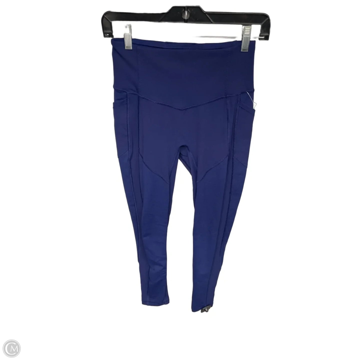 Athletic Leggings By Lululemon In Blue, Size: 6