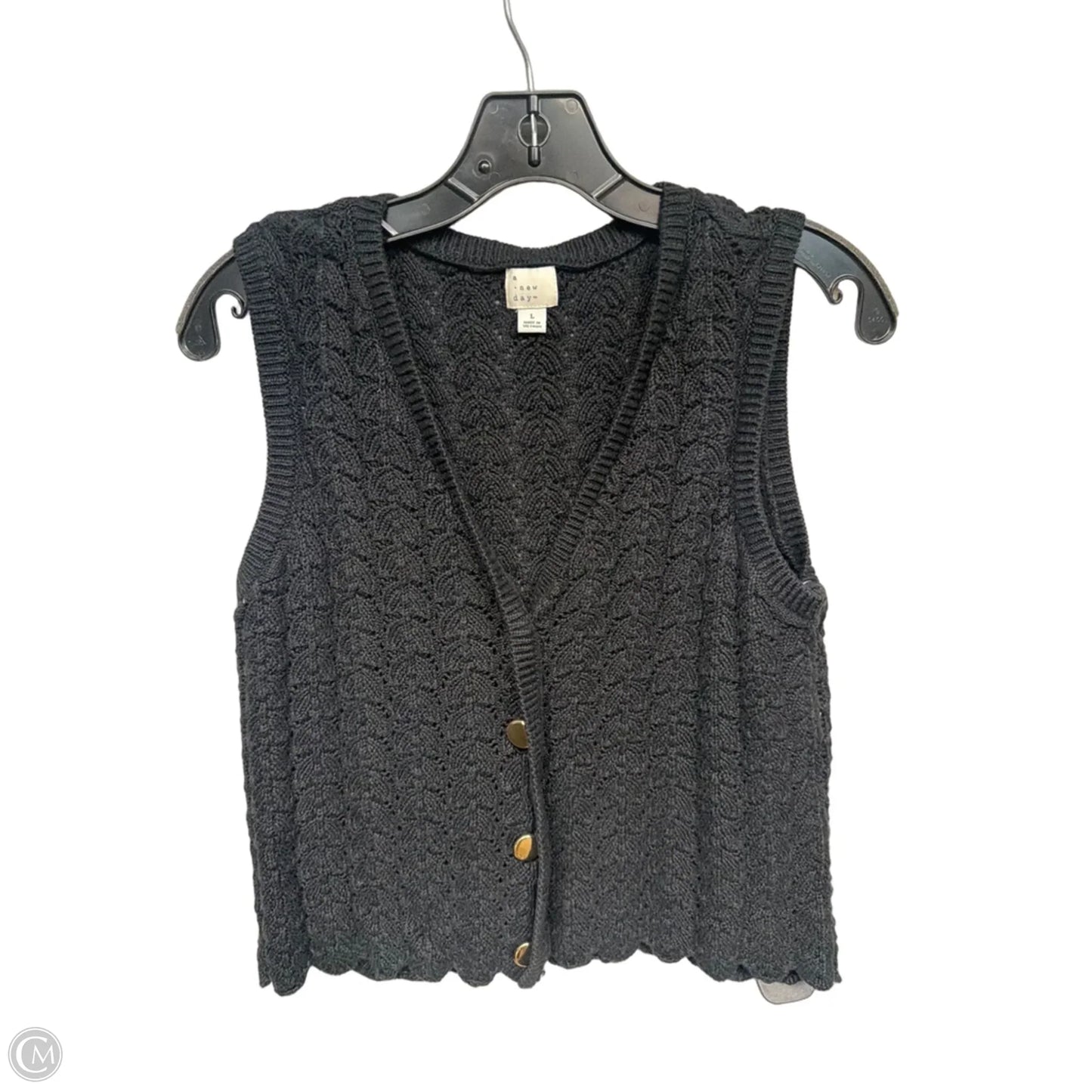 Sweater By A New Day In Black, Size: L
