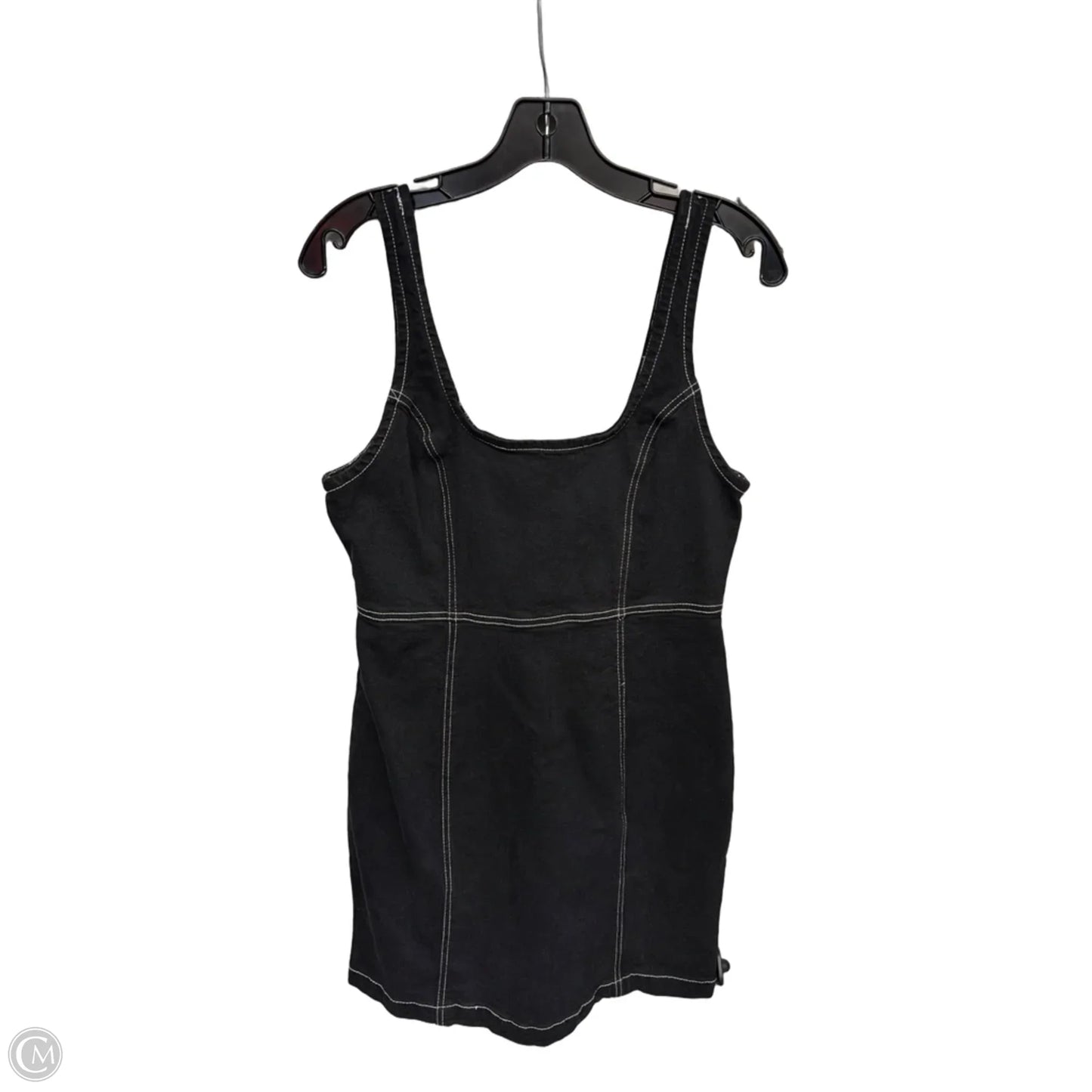 Dress Casual Midi By Cotton On In Black Denim, Size: M