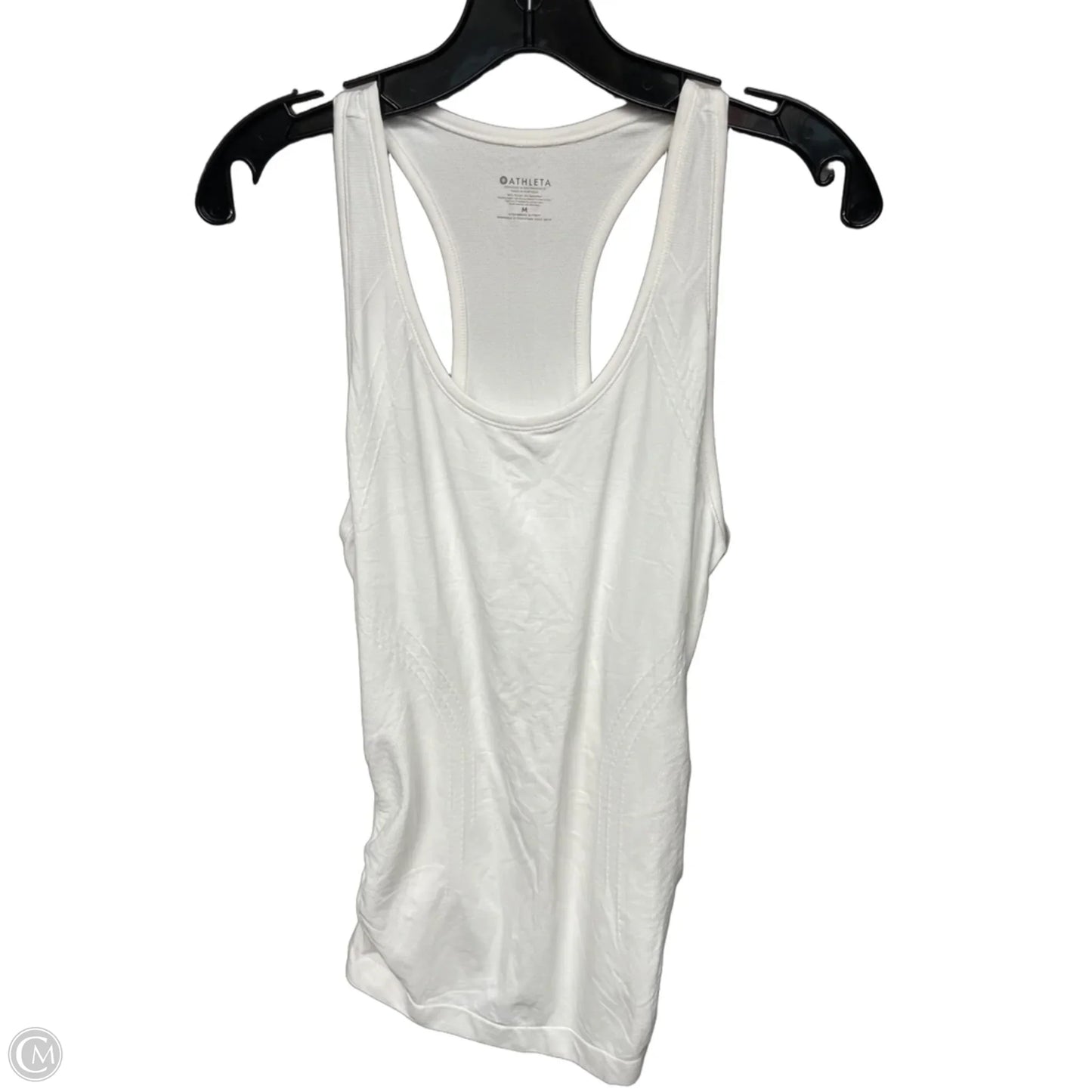 Athletic Tank Top By Athleta In White, Size: M