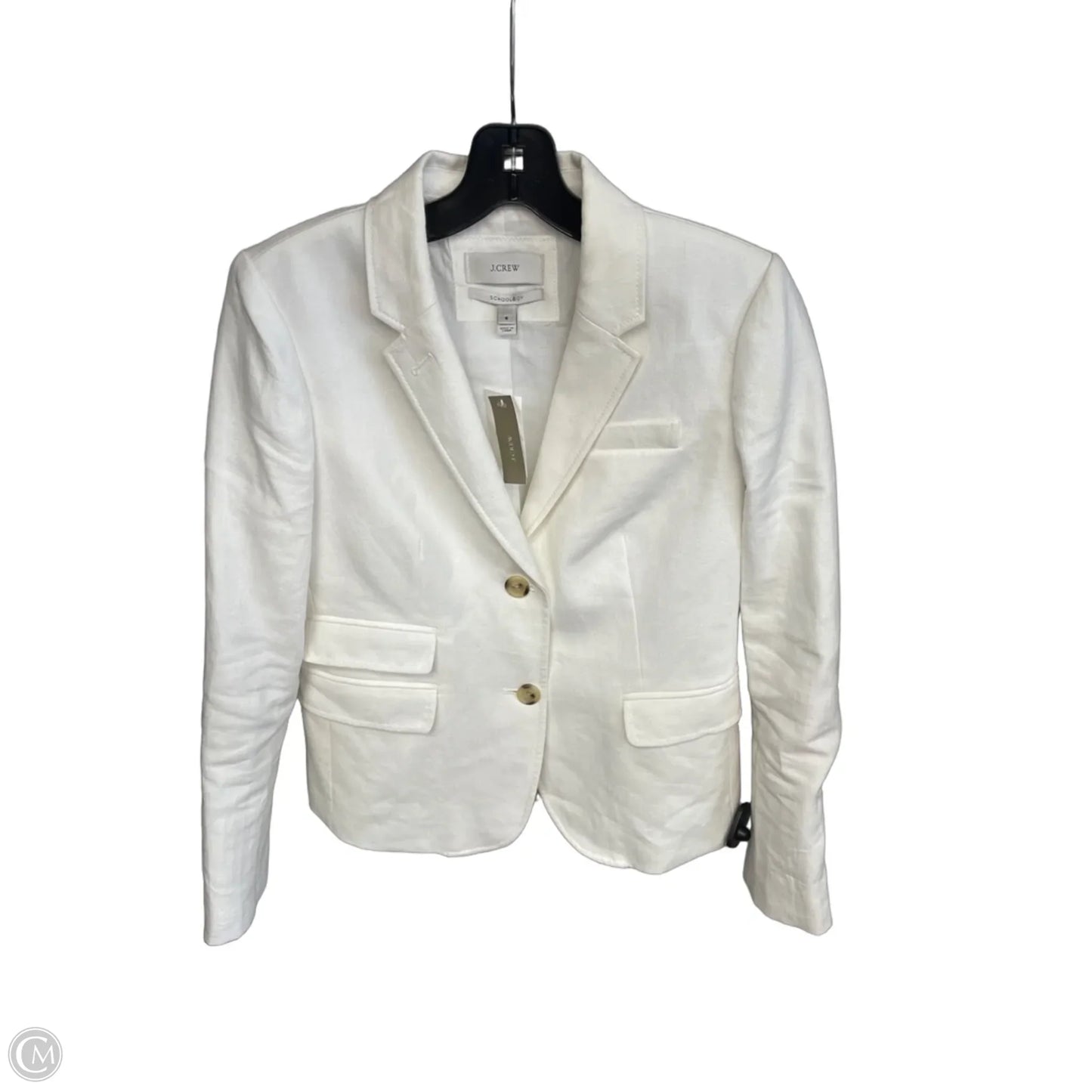 Blazer By J. Crew In White, Size: 6