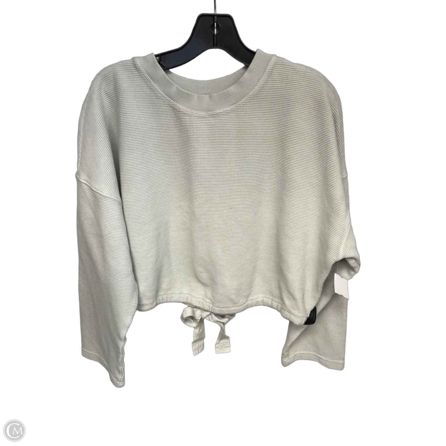 Athletic Sweatshirt Crewneck By Fabletics In Green, Size: Xs
