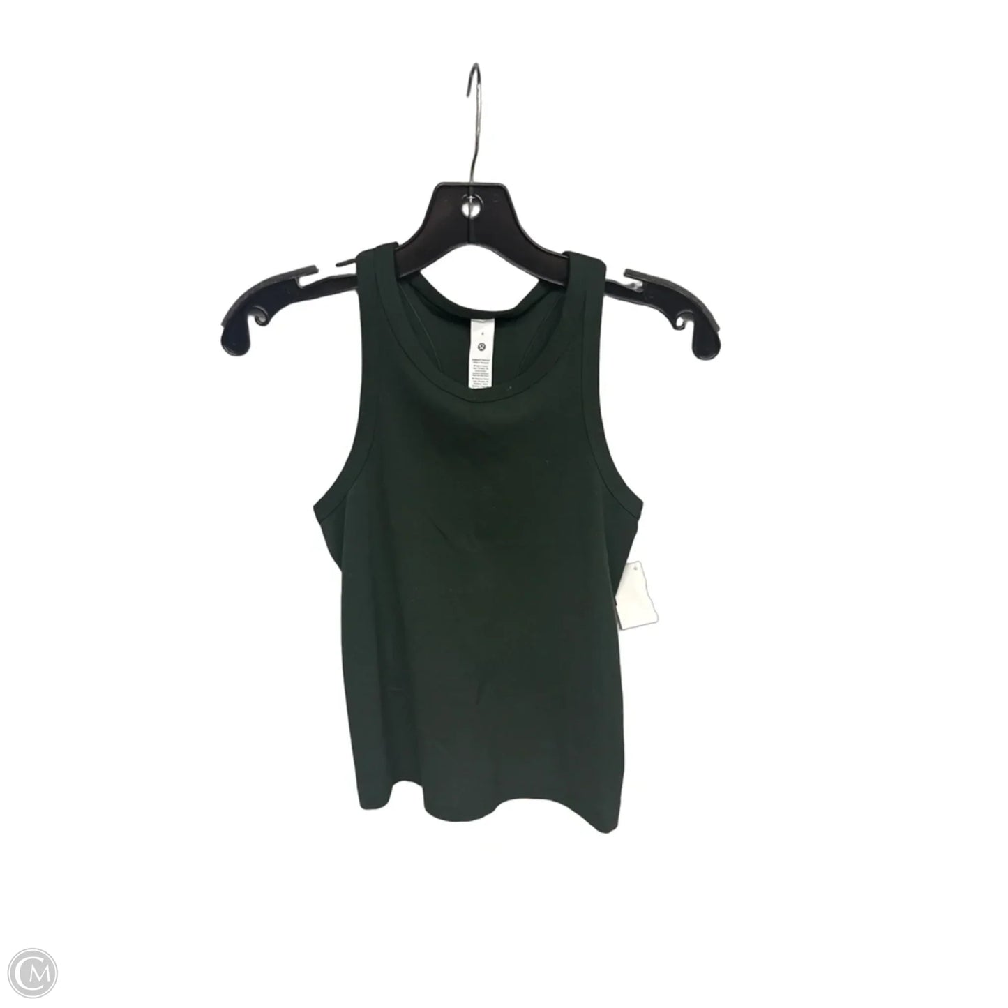 Athletic Tank Top By Lululemon In Green, Size: 4